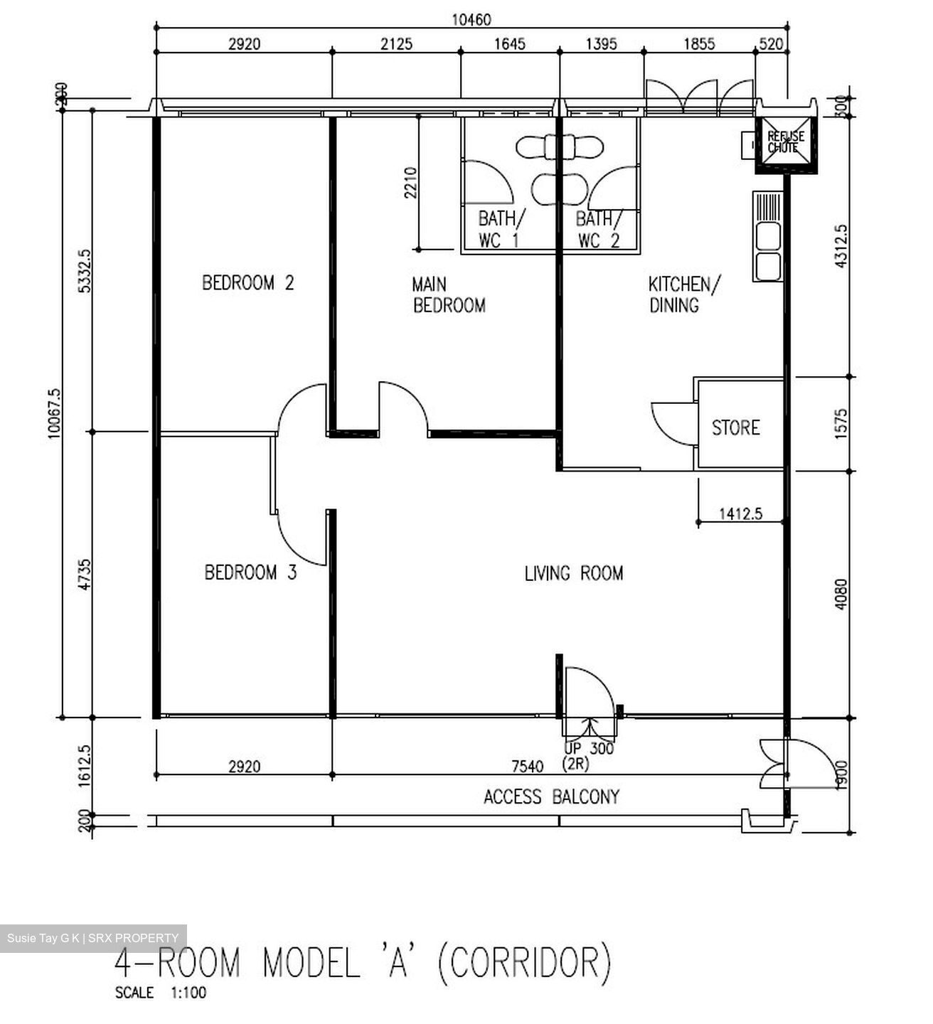 Blk 157 Simei Road (Tampines), HDB 4 Rooms #391412051